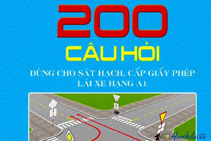 hình ảnh phần thi lý thuyết bằng lái xe máy